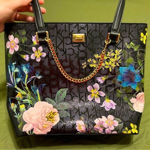 Floral Calvin Klein purse